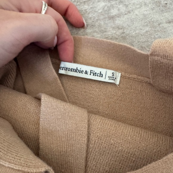 abercrombie and fitch square neck ribbed bodysuit size small - Picture 3 of 3